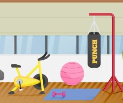 gym vector