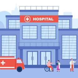 hospital vector