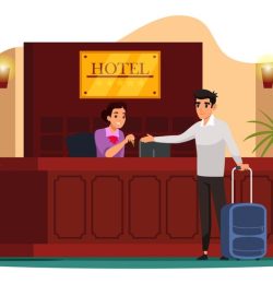 hotel vector